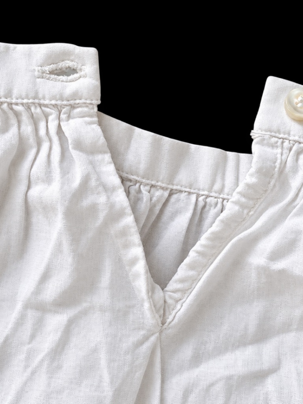 DOEN Jane Blouse in Salt (white) - Picture 9 of 9